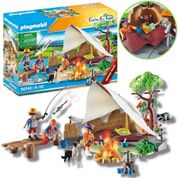 Playmobil Family Fun Viajem Acampamento Família 70 Pçs 70743