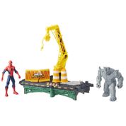 Plaset Web City - Rhino - Homem Aranha - Marvel - Hasbro