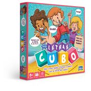 Jogo - Letras ao Cubo - Game Office - 2 a 4 Jogadores - Toyster