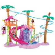 Playset Polly Pocket - Tirolesa na Floresta - Mattel