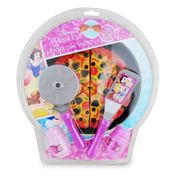 Conjunto Comidinha com Velcro - Pizza - Princesas Disney - Toyng