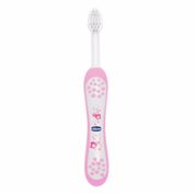 Escova De Dentes Chicco 6M+ Rosa