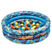 Piscina De Bolinhas Inflável - Hot Wheels Com 25 Bolinhas - Fun