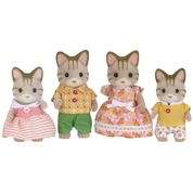 Sylvanian Families - Família dos Gatos Listrados - Epoch