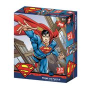 Quebra-Cabeça 3D - 300 Peças - Superman Flying Dc Comics - Multikids