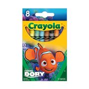 Conjunto de Giz de Cera - 8 cores - Procurando Dory - Crayola