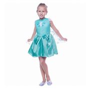 Fantasia Frozen Infantil Pop Vestido Elsa Com Capa Original Disney