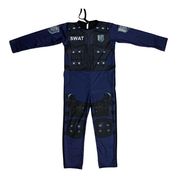 Roupa de Policial Infantil Masculina Longa Swat