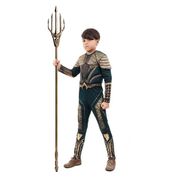 Fantasia Aquaman Infantil Luxo Com Músculos Liga da Justiça Sulamericana