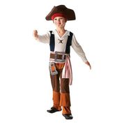 Fantasia Capitão Jack Sparrow Infantil Longa Rubies