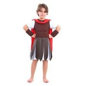 Fantasia de Guerreiro Grego Luxo Infantil