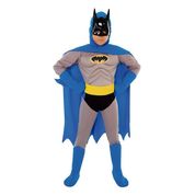 Fantasia Do Batman Infantil Luxo Classico