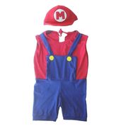 Fantasia Mario Bros Bebe Com Chapéu