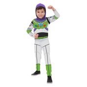 Fantasia Toy Story 4 Infantil Buzz Lightyear Longa Com Asas