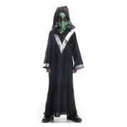 Fantasia de Halloween Infantil Et Alienígena Extra Terrestre Preto Com Gorro