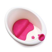 Banheira Com Assento - Bubbles - Rosa - Safety 1st