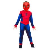 Fantasia Infantil Longa - Spider-Man - Marvel - Regina Festas