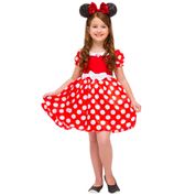 Fantasia Infantil Luxo - Minnie - Disney - Regina Festas