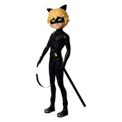 Boneco Miraculous - As Aventuras de Ladybug - Cat Noir - 55 cm - Novabrink