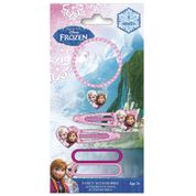 Conjunto de Acessórios de Moda - Disney - Frozen - Blister com 5 Peças - Euroswan