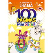 Livro para Colorir - A Turminha da Lhama - 100 Páginas - Catavento