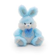 Pelúcia Kids Coelho - 32 cm - Azul - Cromus