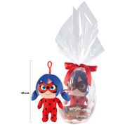 Pelúcia 21 Cm - Miraculous - Ladybug - Multibrink
