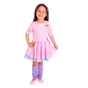 Fantasia Dora Aventureira Infantil Bailarina Completa Com Sapatilha