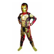 Fantasia Homem De Ferro 3 Infantil Longa Rubies