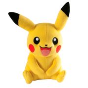 Pelúcia Pokémon Média - 16 Cm - Pikachu Sentado - Tomy