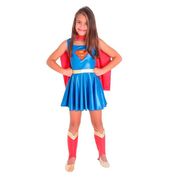 Fantasia Super Mulher Infantil SuperMan