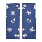 Conjunto 2 Protetores de Cinto Dupla Face - Marinho - KaBaby