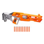 Lançador de Dardos - Nerf - Accustrike - Alphahawk - Hasbro