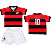 Conjunto Flamengo Uniforme Bebê - Torcida Baby