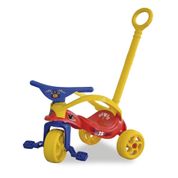 Triciclo Infantil Xalingo com Empurrador e Proteção Mickey 19787