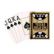 Jogo de Cartas - Baralho Profissional - Texas Hold'em - Preto - Copag