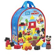 Mega Bloks Blocos de Montar - Bolsa 60 Peças Mickey - Mattel