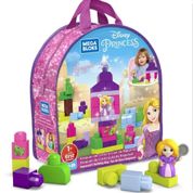 Mega Bloks Blocos de Montar Princesas Disney 60 Peças Mattel