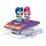 Blocos de Montar - Mega Bloks - Shimmer & Shine - Tapete Mágico - Fisher-Price