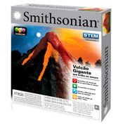 Conjunto de Atividades - Vulcão Gigante que Brilha no Escuro - Smithsonian - Abrakidabra