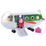 Veículo e Mini Figuras - Peppa Pig - Avião da Peppa - DTC