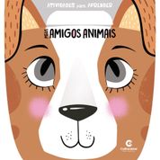 LIVRO INFANTIL COLORIR MEUS AMIGOS ANIMAIS ATIVIDADES