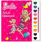 LIVRO INFANTIL COLORIR BARBIE AQUARELA