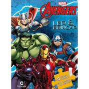 LIVRO QUEBRA-CABECA VINGADORES 8 PAGINAS