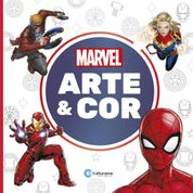 LIVRO INFANTIL COLORIR MARVEL ARTE E COR 36PAG.