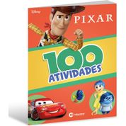 LIVRO INFANTIL COLORIR DISNEY PIXAR 100 ATIVIDADES