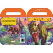 LIVRO INFANTIL COLORIR DINOSSAUROS CARREGUE ME 32PGS