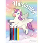 LIVRO INFANTIL COLORIR POP UNICORNIO LER E COLORIR 16