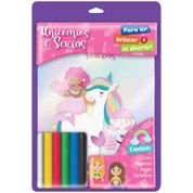 LIVRO INFANTIL COLORIR UNICORNIOS MASSINHAS DIVERTIDA