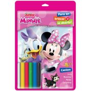 LIVRO INFANTIL COLORIR MINNIE MASSINHAS DIVERTIDAS